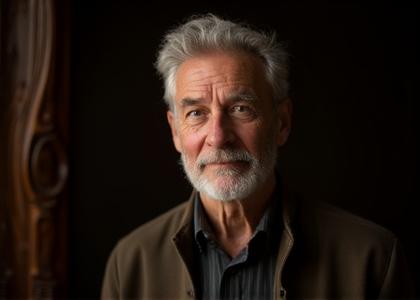 Portrett av Kristian Jensen, Antikkrestauratør.